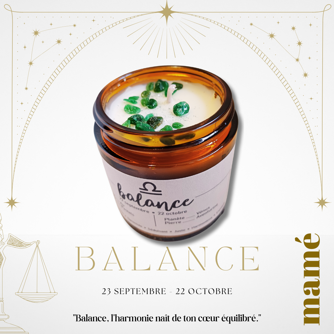 Mamé Bougies Astro Balance