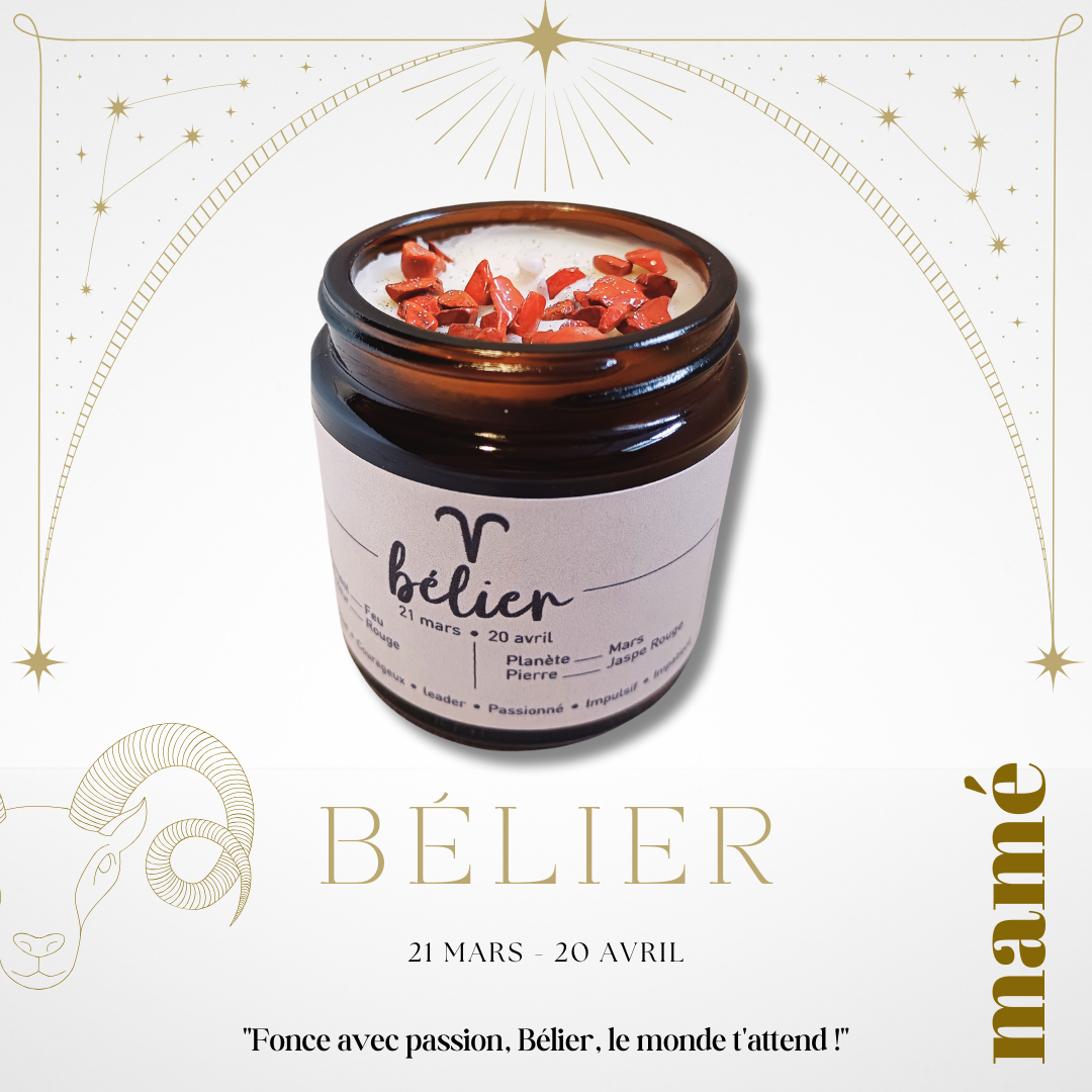 Mamé Bougies Astro Bélier