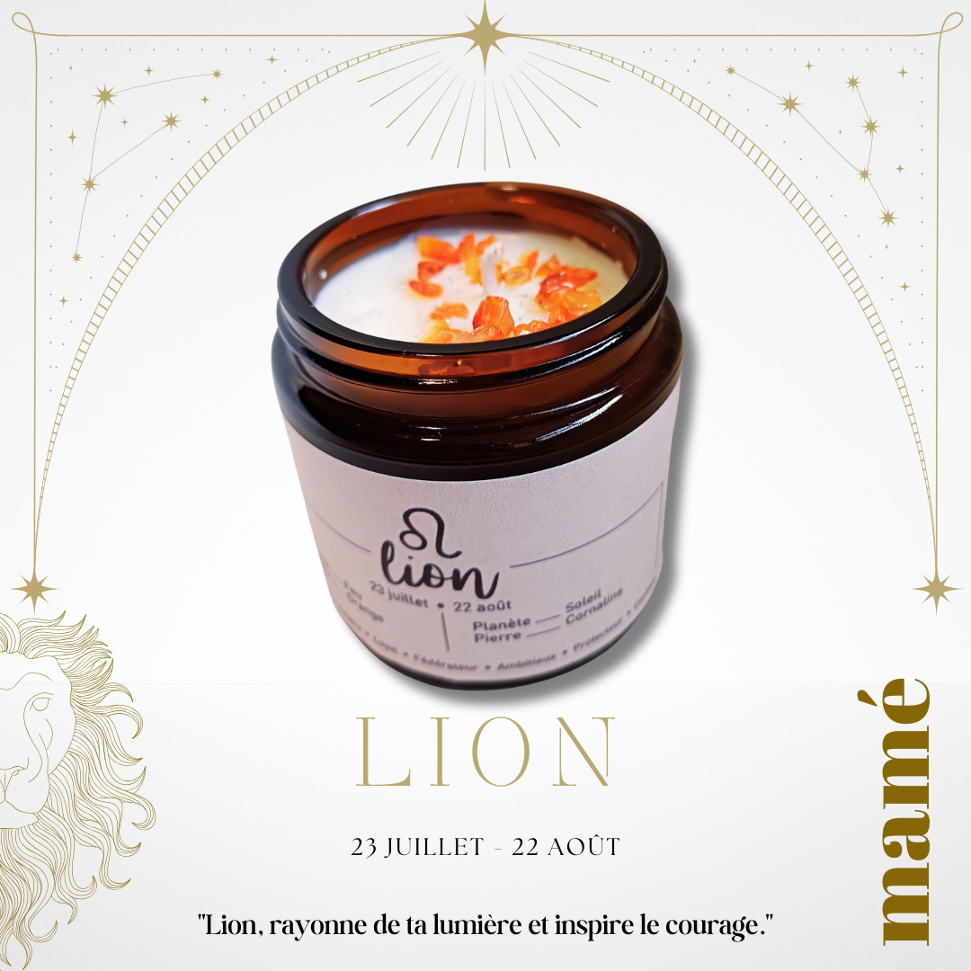 Mamé Bougies Astro Lion
