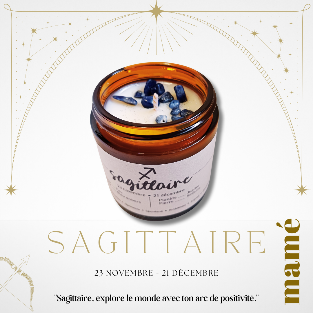 Mamé Bougies Astro Sagittaire