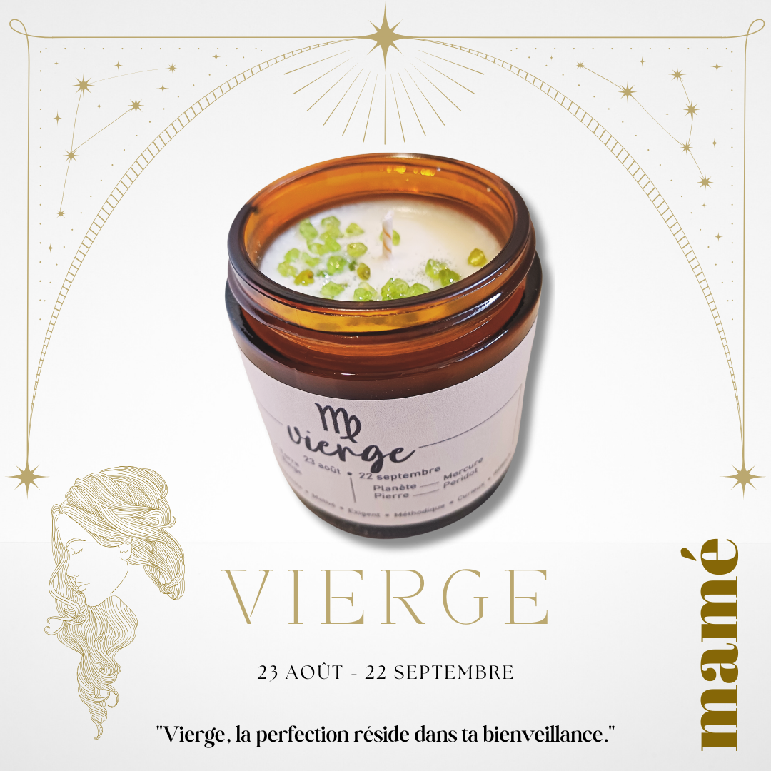 Mamé Bougies Astro Vierge